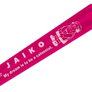 Doraemon Friends Jaiko Clear Chopsticks, Pink 491517