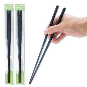plastic cooking chopsticks for wide range of situations, easy to grip and pick up, long japanese - made in japan - saibashi chopstick - 11.8" / 30cm (1 pc)