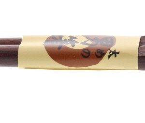 Ishida Chopsticks, Made in Japan, For Men, Thick, Random Carved, 1.5 inches (23.5 cm), Wooden (Natural Wood), Lacquer, Corner Point, 9.3 inches (23.5 cm)