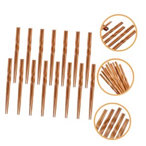 HANABASS 75 Pairs Chopsticks Saibashi Cooking Chopsticks Frying Flatware Hotpot Chopsticks Delicate Chopsticks Chinese Noodle Chopsticks Bamboo Chopsticks for Home Japan Hot Pot