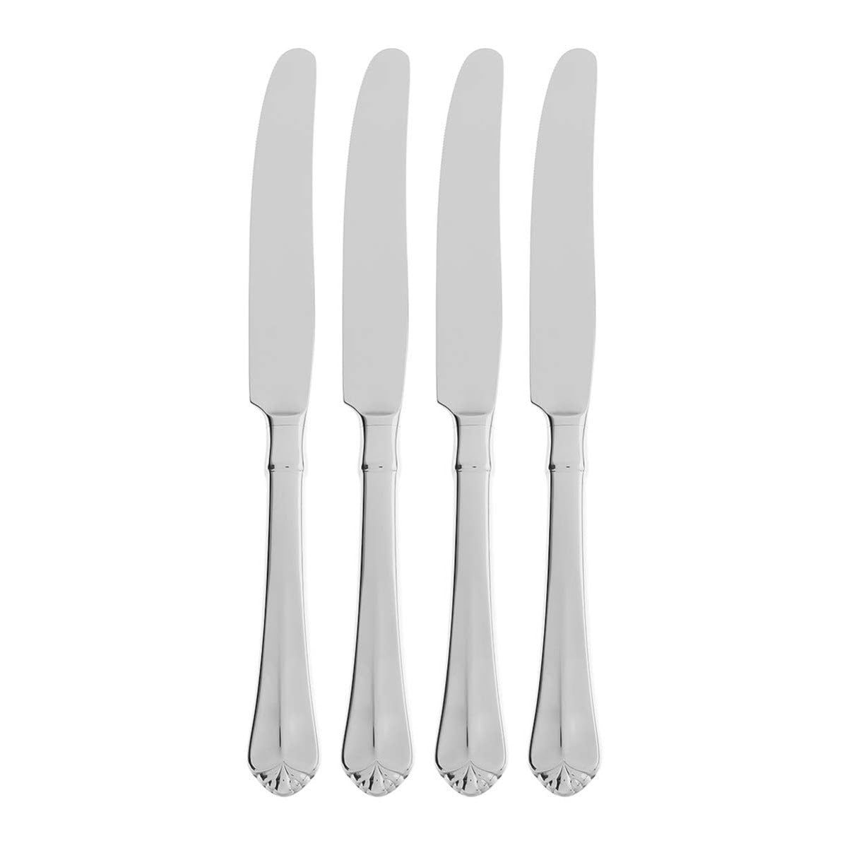 Oneida Juilliard Fine Flatware Dinner Knives, 0.65 LB, Metallic