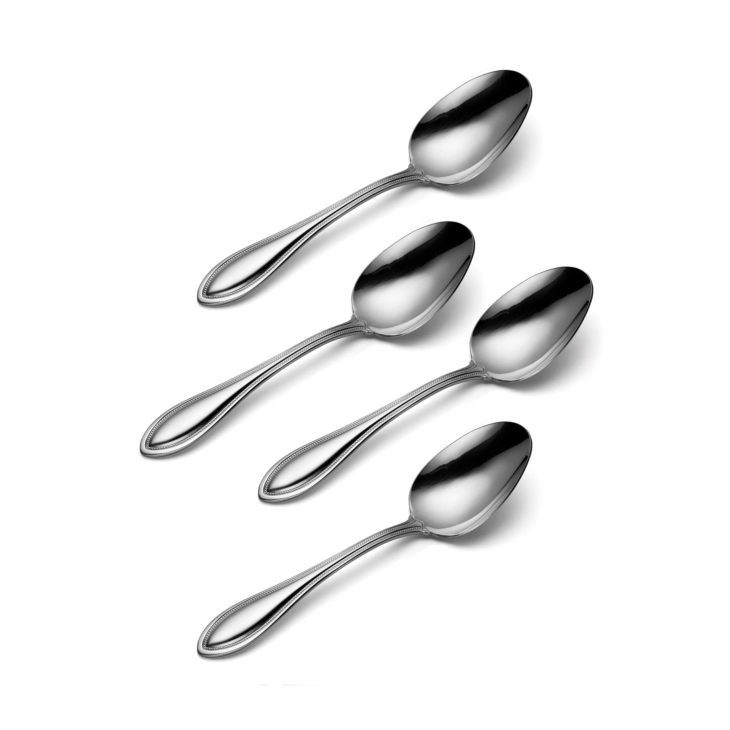 Oneida American Harmony Everyday Flatware Dinner Spoons, Set of 4