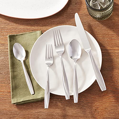 Oneida Camlynn Mirror 20 Piece Everyday Flatware Set, Service for 4