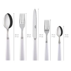 Sabre Natura 5-Piece Flatware Set White