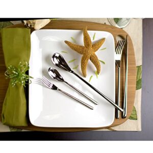 Fortessa Dragonfly 18/10 Stainless Steel Flatware 5 Piece Place Setting