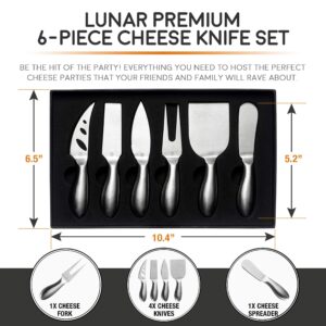 ICOSA Living LUNAR 6-Piece Stainless Steel + HARVEST 6-Piece Teak Wood Variety Bundle