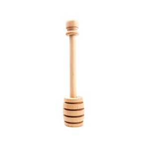 Birdielux Honey Dipper Stick Wooden Honey Mixing Stirrer Honey Spoon Honey Dispenser Cucharón de Miel Wedding Party Favor Gifts