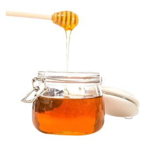 Birdielux Honey Dipper Stick Wooden Honey Mixing Stirrer Honey Spoon Honey Dispenser Cucharón de Miel Wedding Party Favor Gifts