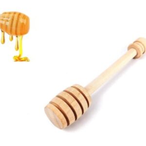 Birdielux Honey Dipper Stick Wooden Honey Mixing Stirrer Honey Spoon Honey Dispenser Cucharón de Miel Wedding Party Favor Gifts