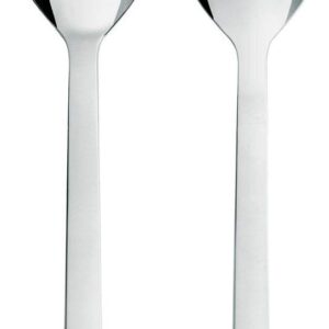 Alessi Santiago Salad Set, 8 x 29.5 x 5 cm, Silver