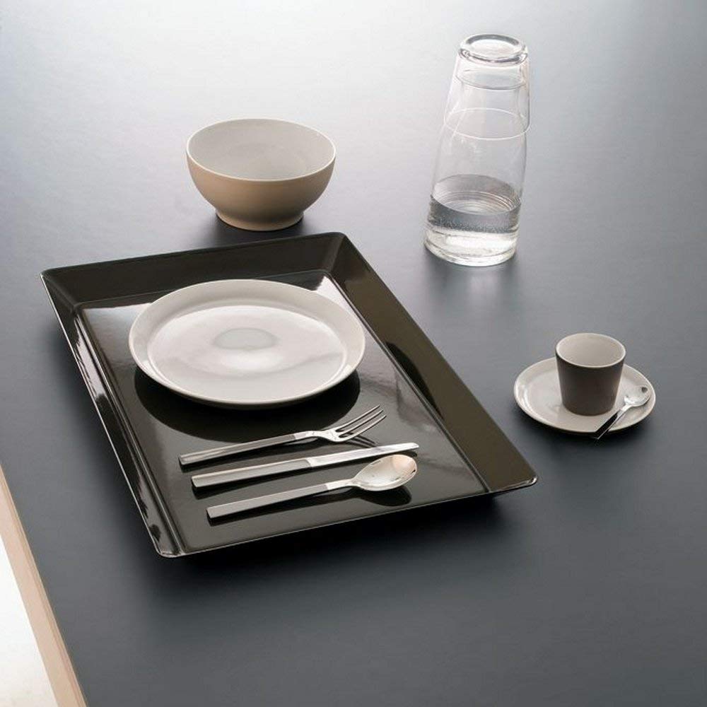 Alessi Santiago Salad Set, 8 x 29.5 x 5 cm, Silver