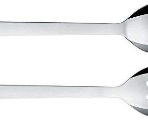 Alessi Santiago Salad Set, 8 x 29.5 x 5 cm, Silver