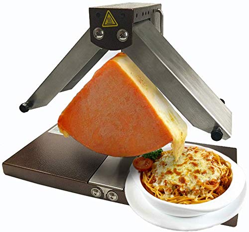 Li Bai Raclette Cheese Melter Commercial Electric Cheese Machine Multi-Function Angle Adjustable 900 Watt Rapid Heating(1000A)