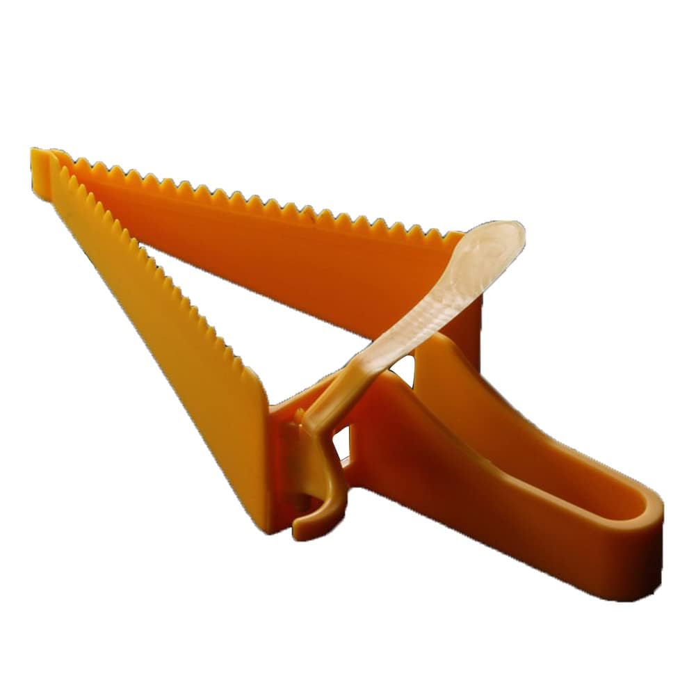 HERCHR Cake Slicer Cutter, Plastic Cake Server Pie Knife Cake Lifter Tools Cake Knife Cake Pie Cutting Guider for Cakes, Pie, Desserts and Pizza