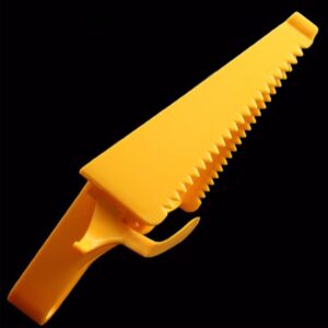 HERCHR Cake Slicer Cutter, Plastic Cake Server Pie Knife Cake Lifter Tools Cake Knife Cake Pie Cutting Guider for Cakes, Pie, Desserts and Pizza