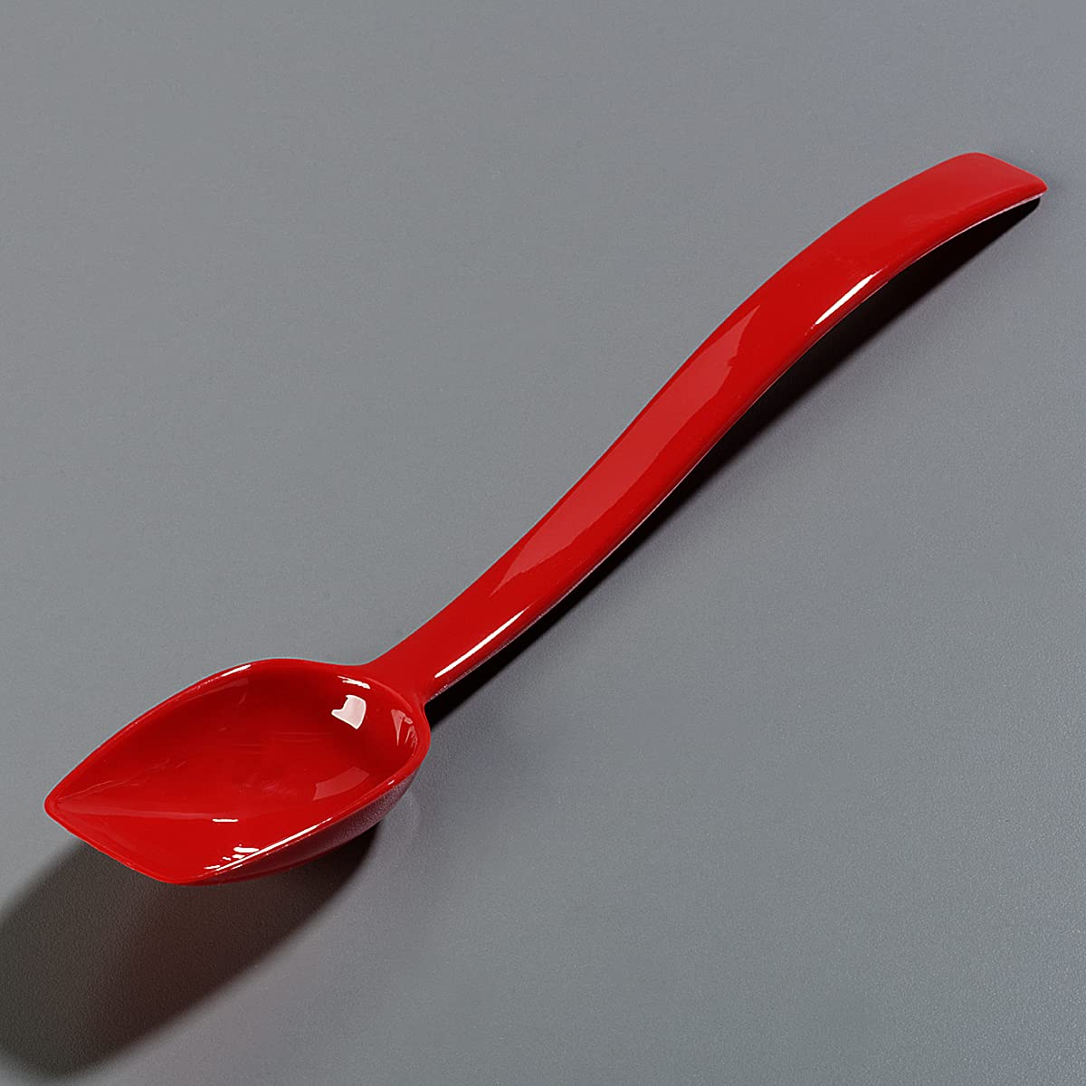 Carlisle FoodService Products 447005 Solid Buffet / Salad Serving Spoon, 0.8 oz, Red