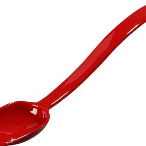 Carlisle FoodService Products 447005 Solid Buffet / Salad Serving Spoon, 0.8 oz, Red