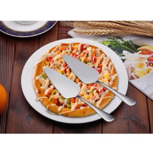 Stainless Steel Cake Server Wedding Cake Slicer Serving Pie Pizza Servers Cakes Cutter Scraper Flatware for Baking