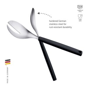 triangle 2-Piece Salad Servers Set - Ideal for Turning, Tossing, Flipping & Serving - Lightweight Handles - Dishwasher Safe