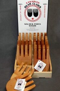 Bear Claws Salad & Pasta Server - Made in Canada (Set of 2)