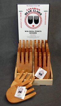 Bear Claws Salad & Pasta Server - Made in Canada (Set of 2)