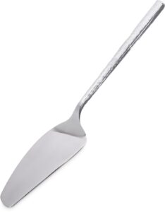 carlisle foodservice products cfs 60207 hammered stainless steel cake server, 11
