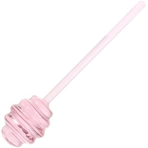 bestonzon honey stirrer honey jar dipper honey dipper syrup dippers coffee honey twirler kitchen stirring rod honey stick cocktail stirrers multi-function stirring stick glass mix honeycomb