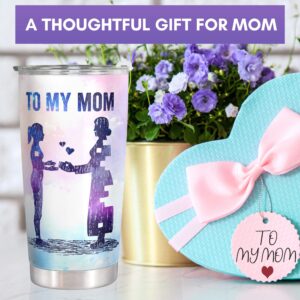 pawzity gifts for mom from daughter - mom gifts - mothers day gifts for mom, mother's day gifts, gifts for mothers day - mom birthday gifts from daughter, mom birthday gifts - 20 oz tumbler