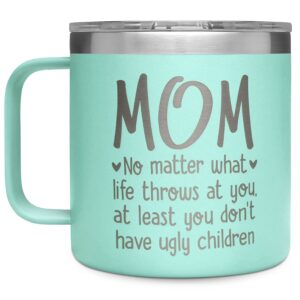 gifts for mom from daughter, son, mother gifts for women, grandma, birthday, thanksgiving, christmas, mothers day gifts for women, mom to be, pregnant mom gifts, mom mug gifts ideas, 14 oz coffee mug