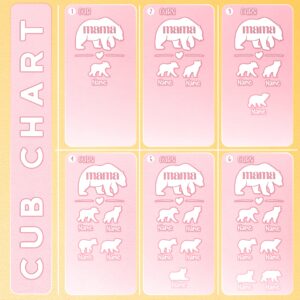 Mother's Day Gifts I Personalized Mama Bear Tumbler with Cubs and Name I Up to 6 Cubs & 5 Fonts - 13 Colors I Mother's Day Gifts from Daughter I 20 OZ - 30 OZ