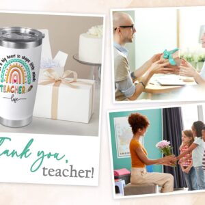 OASSIE Teacher Appreciation Gifts For Women, Teachers Day, Birthday, Christmas, Valentines Day, Graduation Gifts, Teacher Supplies, Thank You Gifts For Teacher, 20oz Stainless Steel Tumbler