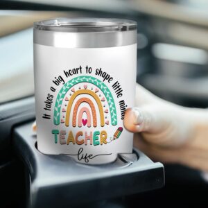 OASSIE Teacher Appreciation Gifts For Women, Teachers Day, Birthday, Christmas, Valentines Day, Graduation Gifts, Teacher Supplies, Thank You Gifts For Teacher, 20oz Stainless Steel Tumbler