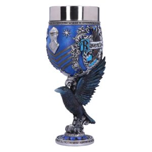 Nemesis Now Harry Potter Ravenclaw Hogwarts House Collectible Goblet, 1 Count (Pack of 1), Blue Silver,200 ml