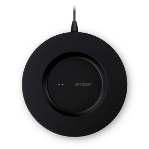 ember charging coaster 2, wireless charging for use with ember temperature control smart mug, black