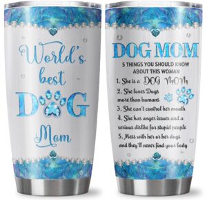 noxulie dog mom tumbler - dog mom gifts for women - dog mom gift - dog lovers gifts for women - gifts for dog lovers - dog lover gift ideas - mothers day gifts for dog mom - birthday gifts for dog mom