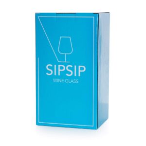 Daylily SIPSIP Wine Glass | The Wine Glass with a Straw