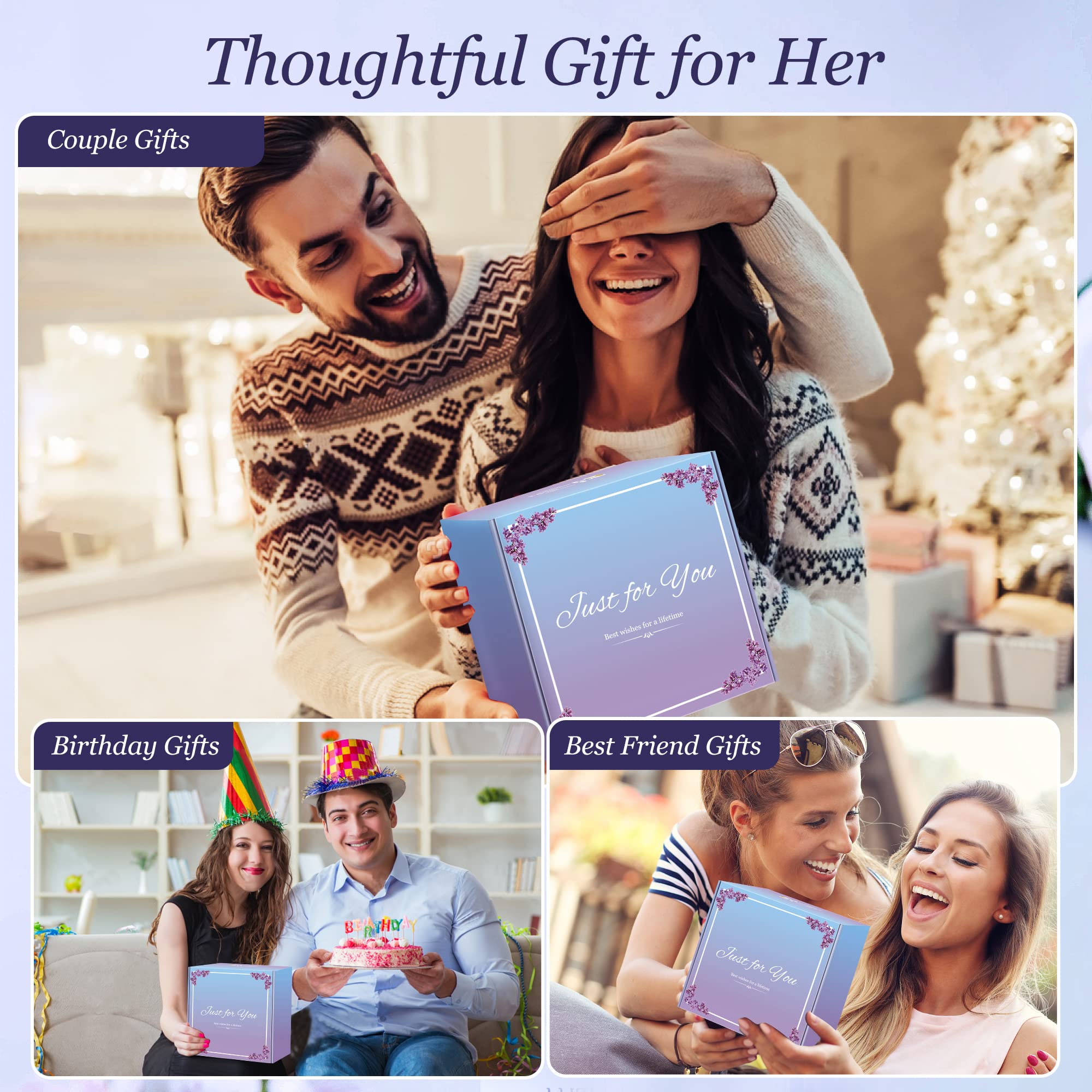 Loncaster Get Well Soon Gifts Care Package for Women Sick Friends, Sending Hugs Gifts for Her, After Surgery Feel Better Gifts Thinking of You Gifts for Women Cheer Up Gifts