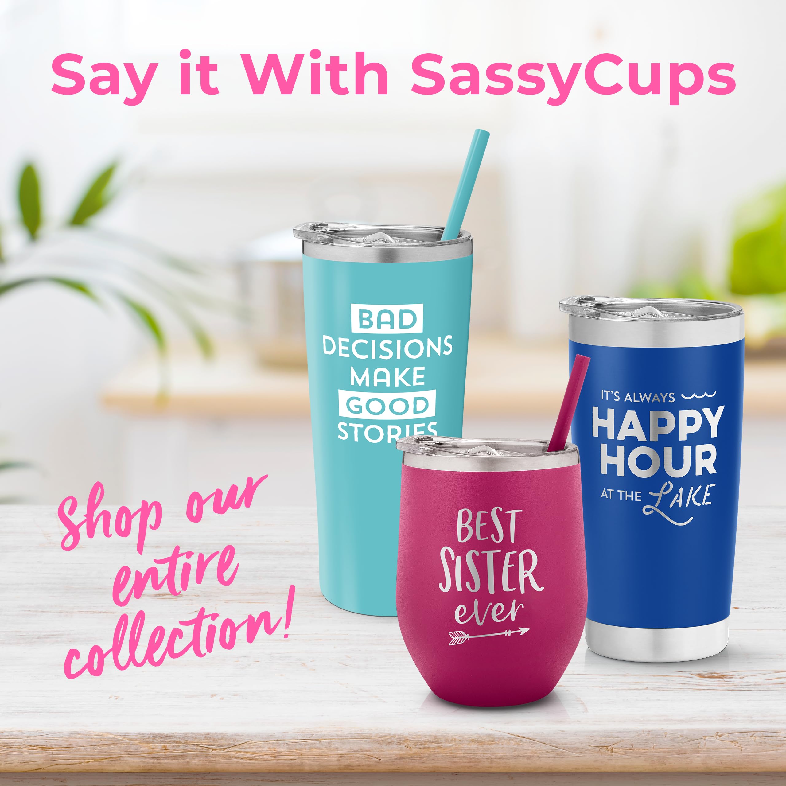 SassyCups Mommy's Sippy Cup Wine Tumbler | Engraved Stainless Steel Stemless Wine Glass Tumbler with Lid and Straw For New Mom | Mommy Tumbler | Mom to Be | Soon to Be Mom (12 Ounce, Mint)