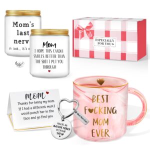 gifts for mom from daughter, son - best mom ever gifts moms birthday gift ideas mom box set mothers day gifts from daughter unique mom present funny mom gifts basket for mother day christmas birthday