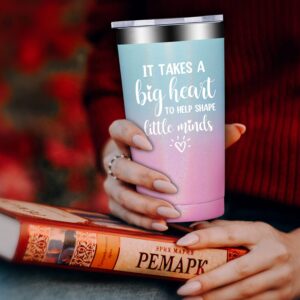 Fufandi Teacher Valentines Gift, Teacher Gifts for Women - Teacher Appreciation Gifts, Thank You Christmas Gifts Ideas for Teachers - Best Teacher Gifts from Student - Tumbler Cup