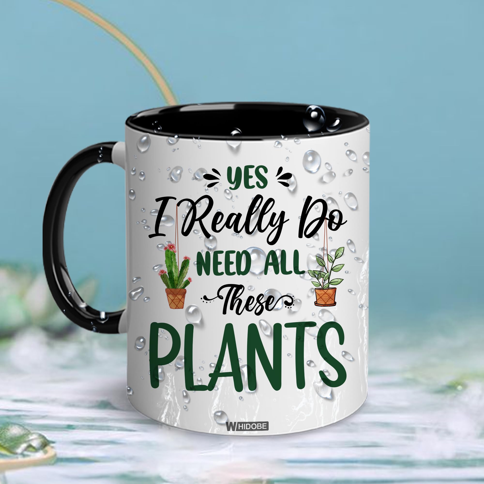 WHIDOBE Gifts For Gardeners, Gardening Mug, Gardening Gifts For Women, Men, Yes I Really Do Need All These Plants Mug, Gardner Mug, Plant Mom Mug, Plant Mug For Plant Lovers, Mom, Woman, Mothers, Dad