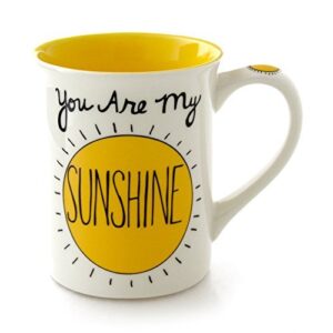 Our Name is Mud “You Are My Sunshine” Stoneware Mug, 16 oz.