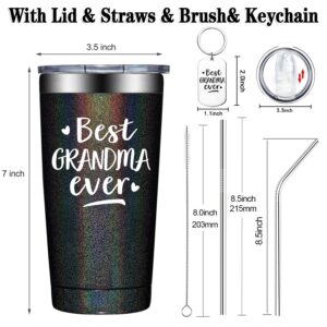 Fufendio Gifts for Grandma - Grandma Christmas Gifts - Great Grandma Gifts - Best Grandma Ever Gifts - Birthday Mothers Day Gifts for Grandma - Grandma Mug Tumbler 20oz