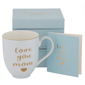 sipnbloom mom-mug mothers day gifts for mom, mom coffee mug mom tea cup birthday gifts for mom, mom gifts 13.5 oz blue