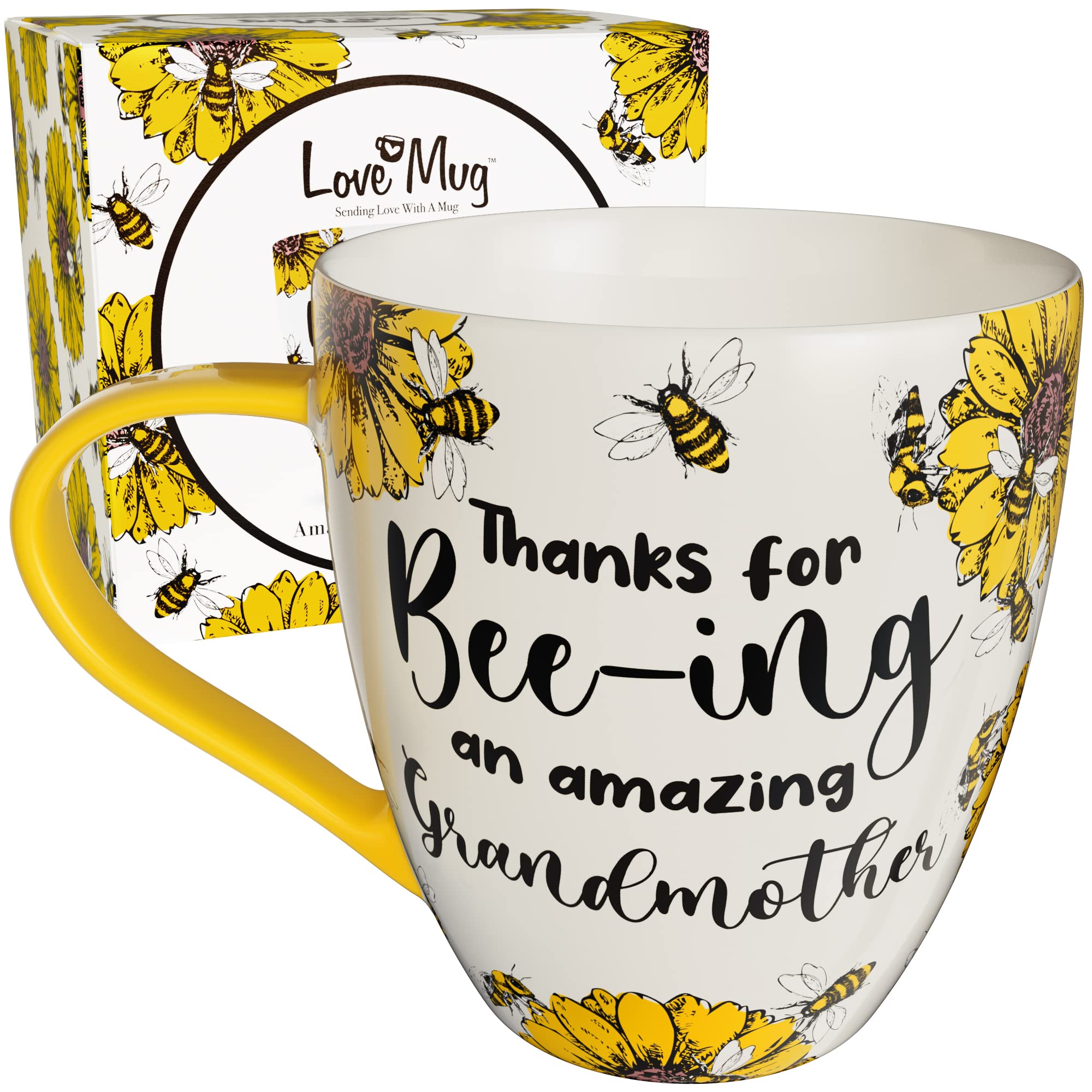 Love Mug®: Gifts For Godmother - Godmother Gifts From Godchild - Godmother Mug - Will You Be My Godmother- 400ml - Award Winning Gift Retailer.