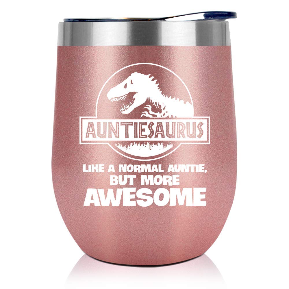 Christmas Gifts For Aunt From Niece, Nephew - Cool Gifts For Aunt, New Aunt, Auntie, Sister - Aunt Birthday Gift, Aunt Announcement, Promoted To Aunt, Best Aunt Ever - 12 Oz Tumbler