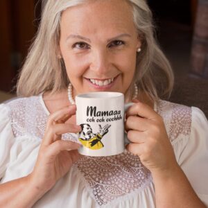 Mom Christmas Gifts, Mama Oooh Coffee Mug, Funny Mother’s Day Mug For Mom, Queen Mama Gift, From Daughter Or Son, Mother’s Day Mug For Wife, Gift From Husband Or Kids, Gift For Mother In Law Or Bonus