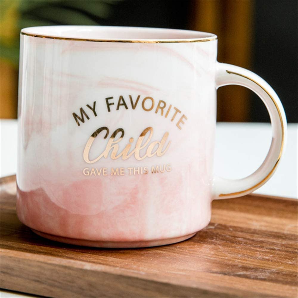 Mecai Funny Mom Mug-My Favorite Child Gave Me This Coffee Mug-Best Birthday Mothers Day Gifts For Mom From Favorite Daughter Son
