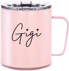 violet & gale gigi gifts for grandma 12oz lovely gigi coffee mug for gg from grandkids gigi to be travel tumbler cup