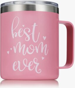 best mom ever coffee mug- best mothers day gifts from daughter,son,kids- unique christmas gifts for mom,women,wife- novelty birthday gifts idea for mom